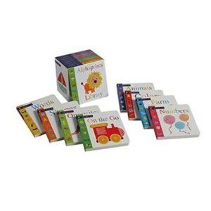 NWOT Alphaprints Library 8 Board Book Set by Priddy Books